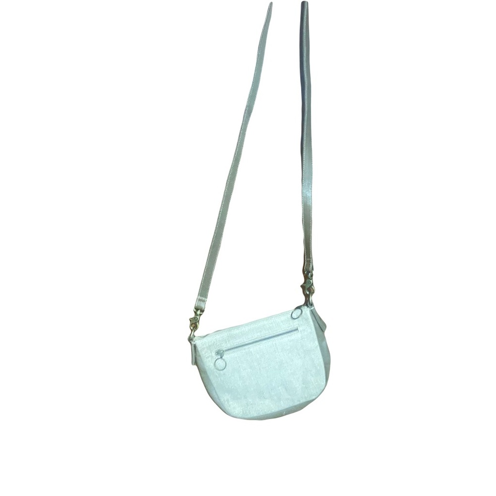 Agnes America Glory Mariposa Beige and Brown Crossbody Bag with Butterfly Design - Picture 9 of 11